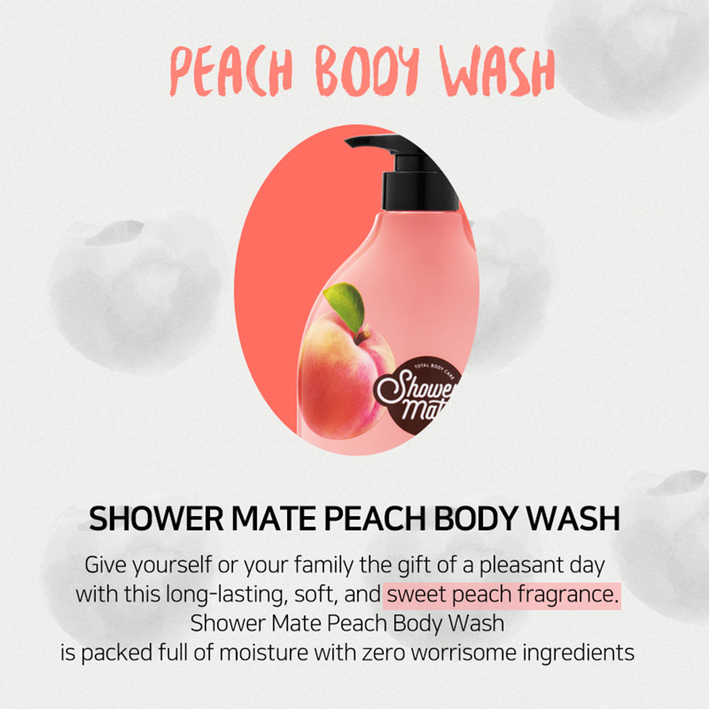 SHOWERMATE Natural Peach Body Wash