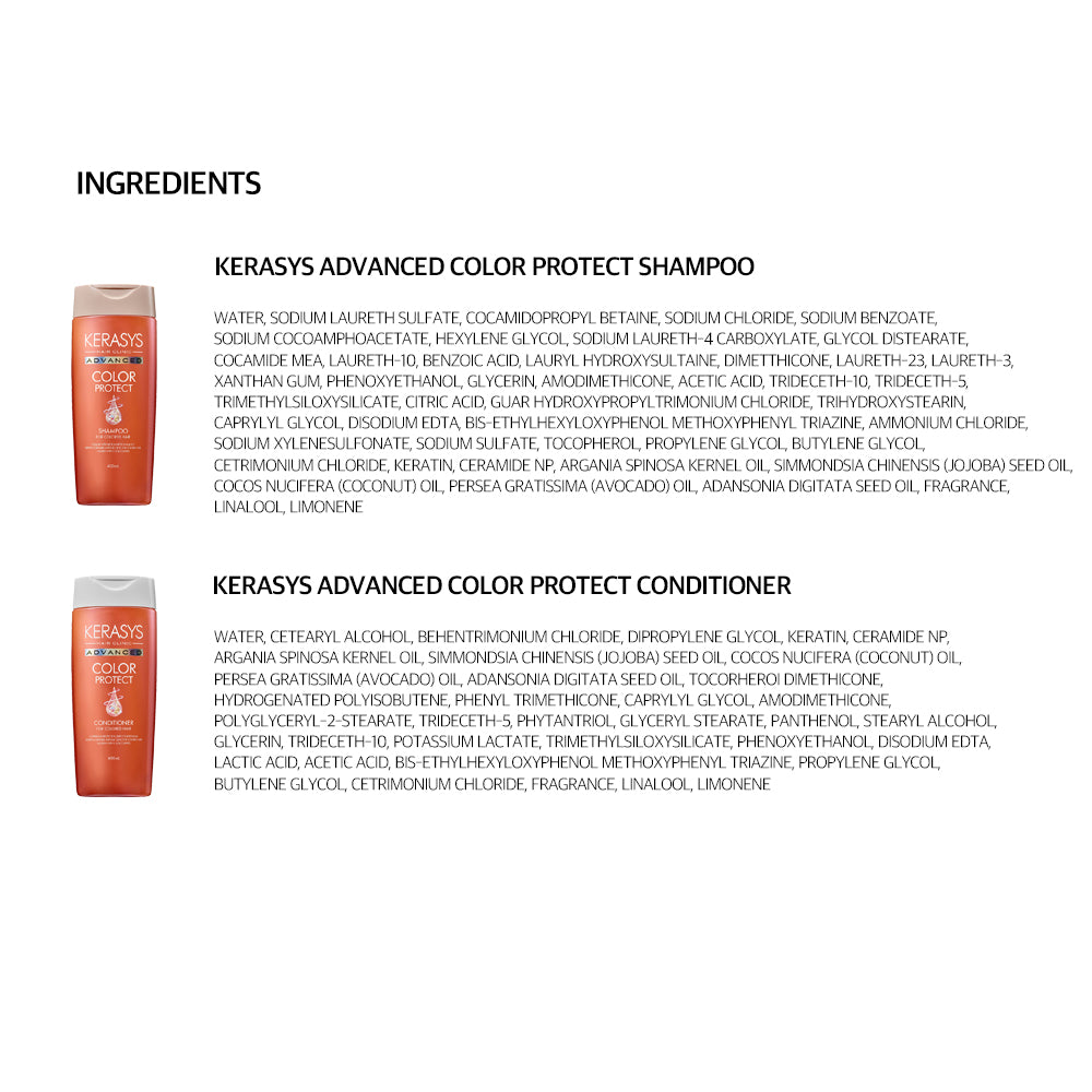 Kerasys Advanced Ceramide Ampoule Color Protect Shampoo 13.5 fl oz (400ml)