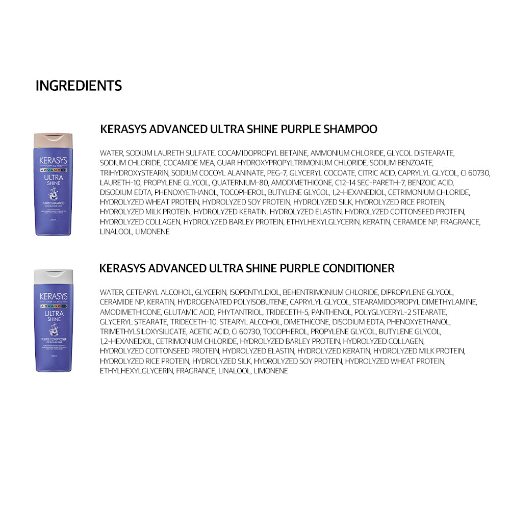 Kerasys Advanced Ceramide Ampoule Purple Conditioner 6.7 fl oz (200ml)