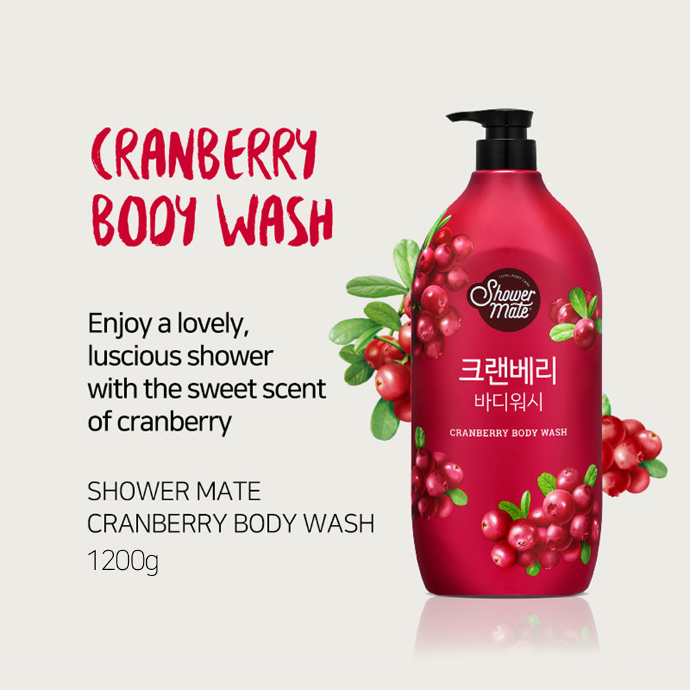 SHOWERMATE Natural Cranberry Body Wash
