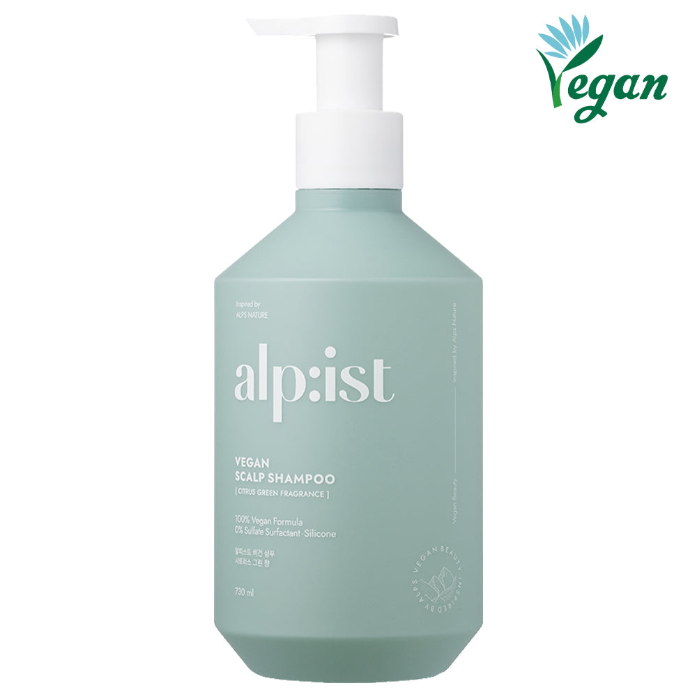 alp:ist Vegan Formula Citrus Green Shampoo alpist