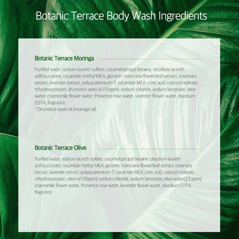 SHOWERMATE Botanic Moringa Body Wash