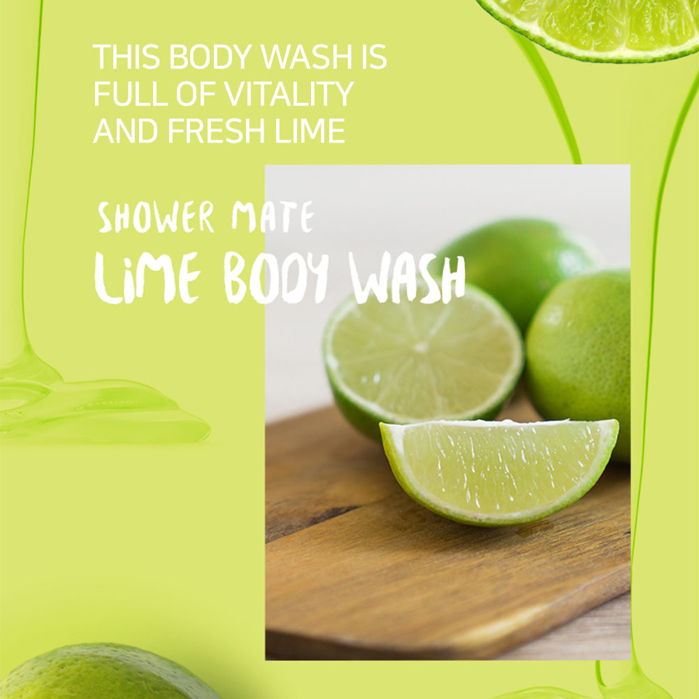 SHOWERMATE Natural Lime Body Wash