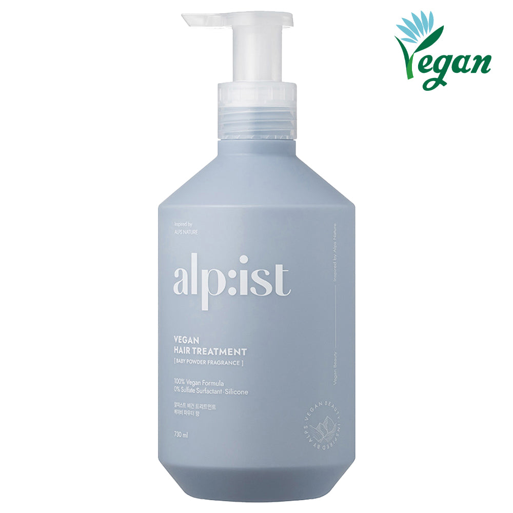 alp:ist Vegan Formula Baby Powder Shampoo alpist