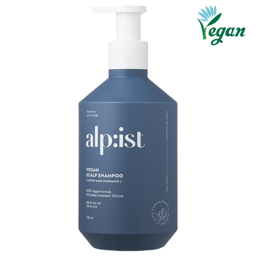 alp:ist Vegan Formula Cotton Musk Shampoo alpist