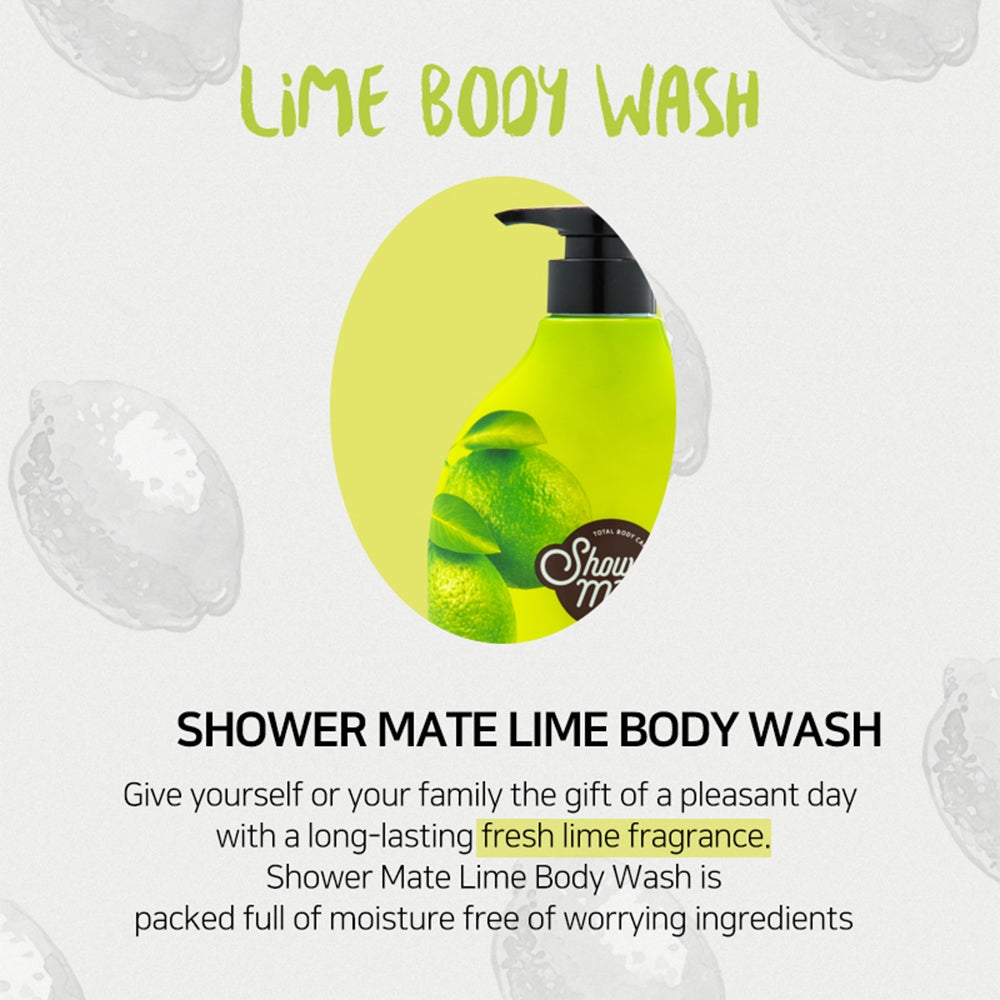 SHOWERMATE Natural Lime Body Wash