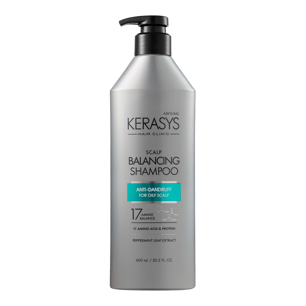 Kerasys Hair Clinic Balancing Anti-Dandruff Shampoo for Oily Scalp 600ml