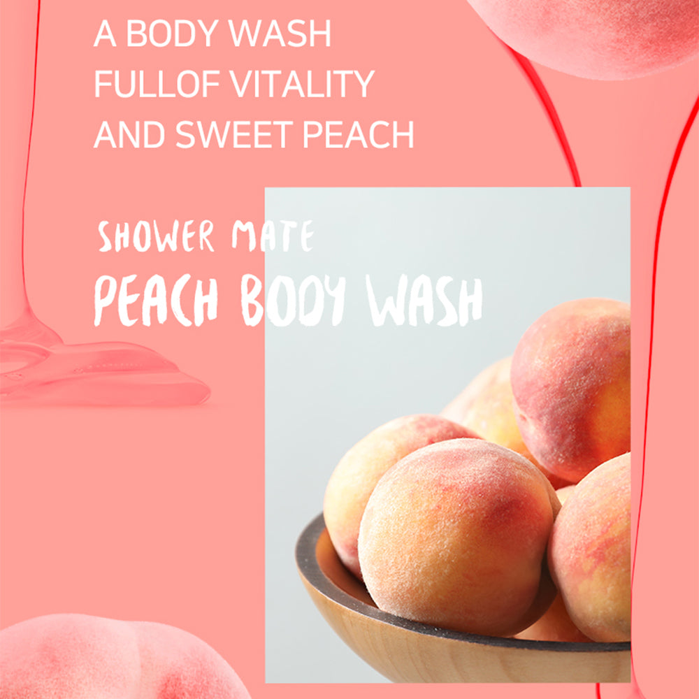 SHOWERMATE Natural Peach Body Wash