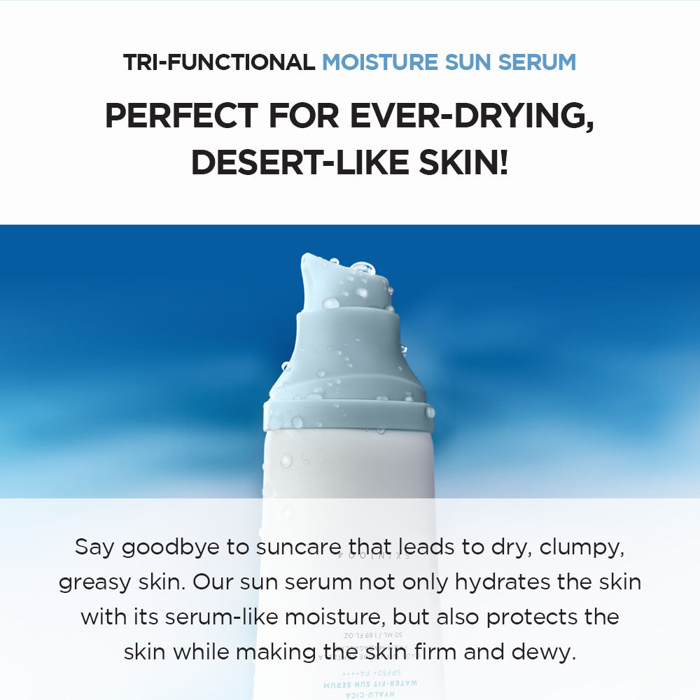 SKIN1004 Madagascar Centella Hyalu-Cica Water-Fit Sun Serum SPF 50+ 50 ml