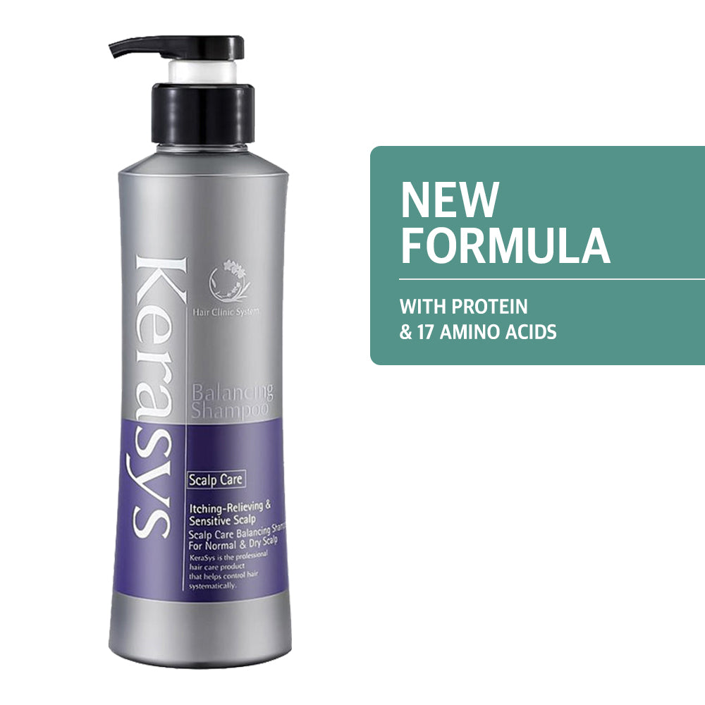 Kerasys Hair Clinic Balancing Anti-Dandruff Shampoo for Oily Scalp 600ml