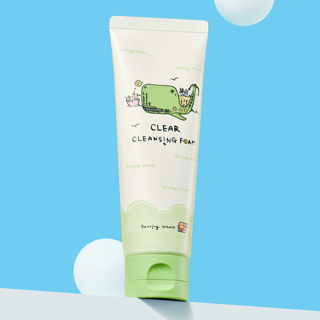 Dancing Whale Clear Cleansing Foam
