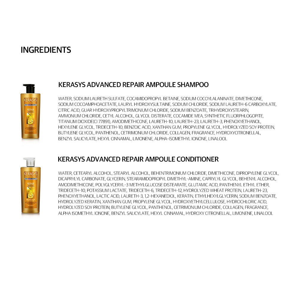 Kerasys Advanced Repair Ampoule Shampoo 13.5 fl oz (400ml)