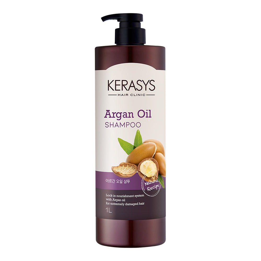 Kerasys Natural Recipe Argan Oil Shampoo for Extremely  Damaged Hair
