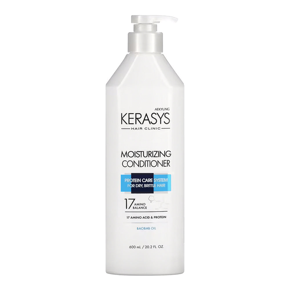 Kerasys Hair Clinic Moisturizing Conditioner for Dry, Brittle Hair 600ml