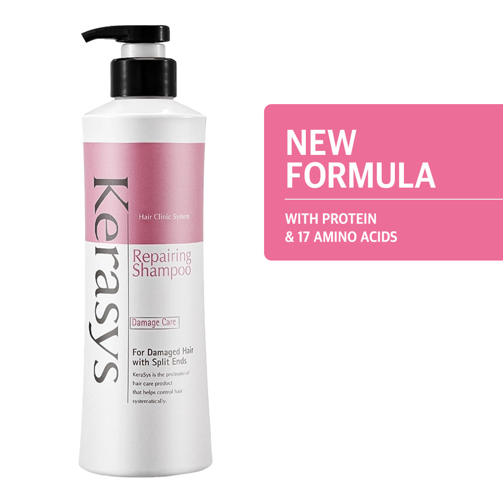 Kerasys Hair Clinic Repairing Shampoo for Damaged Hair 600ml