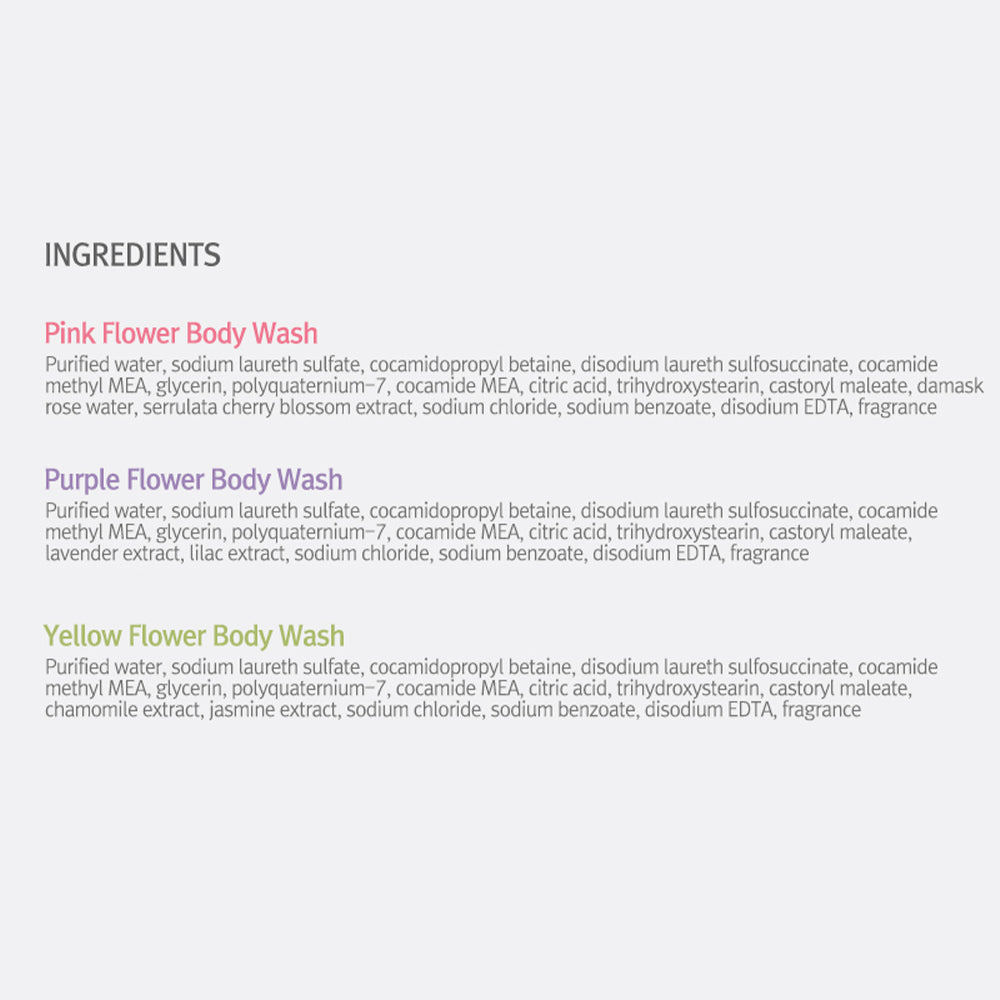 SHOWERMATE Freesia & Jasmine Flower Perfume Body Wash