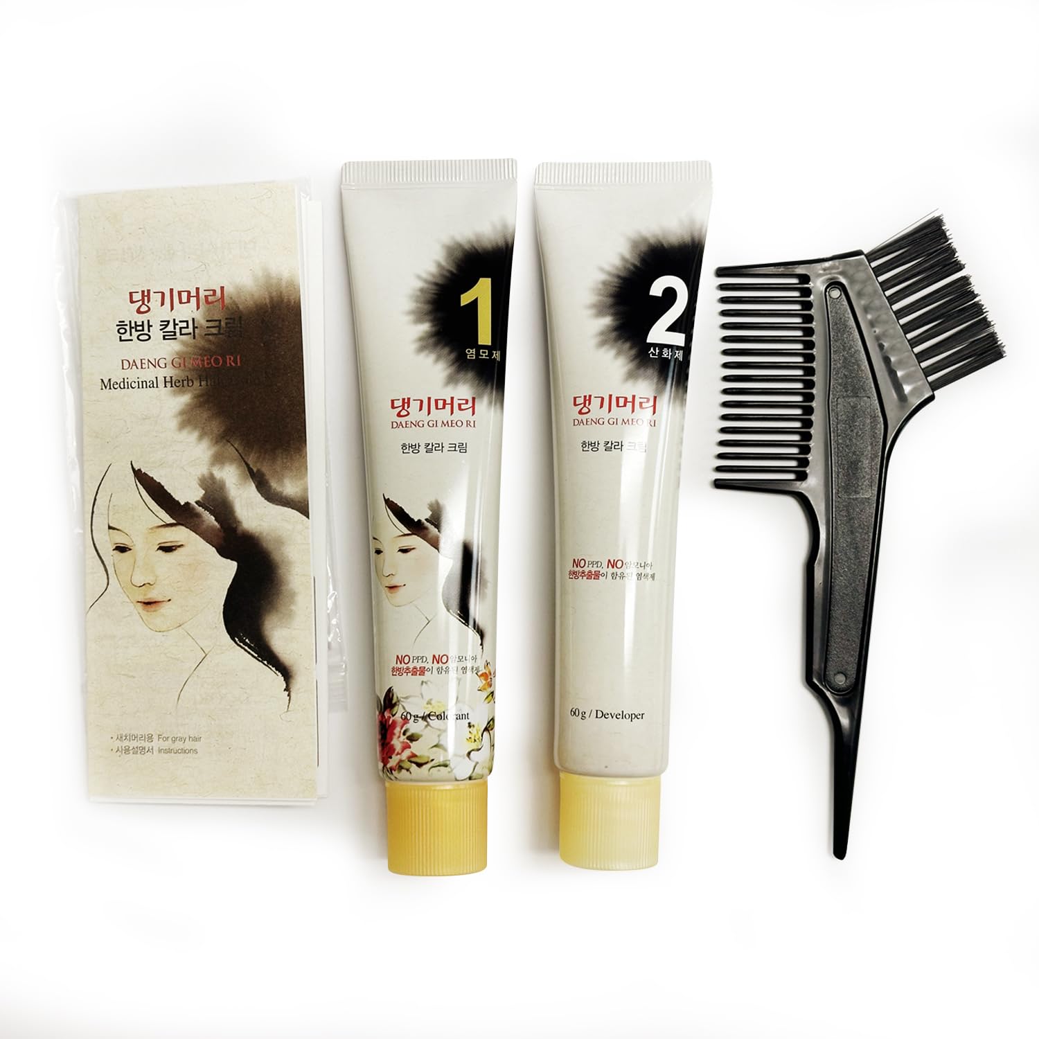 Daeng Gi Meo Ri Korean Herbal Cream Hair Dye