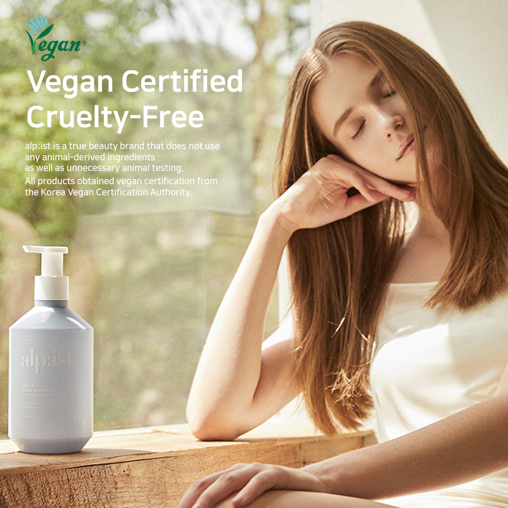 alp:ist Vegan Formula Baby Powder Shampoo alpist