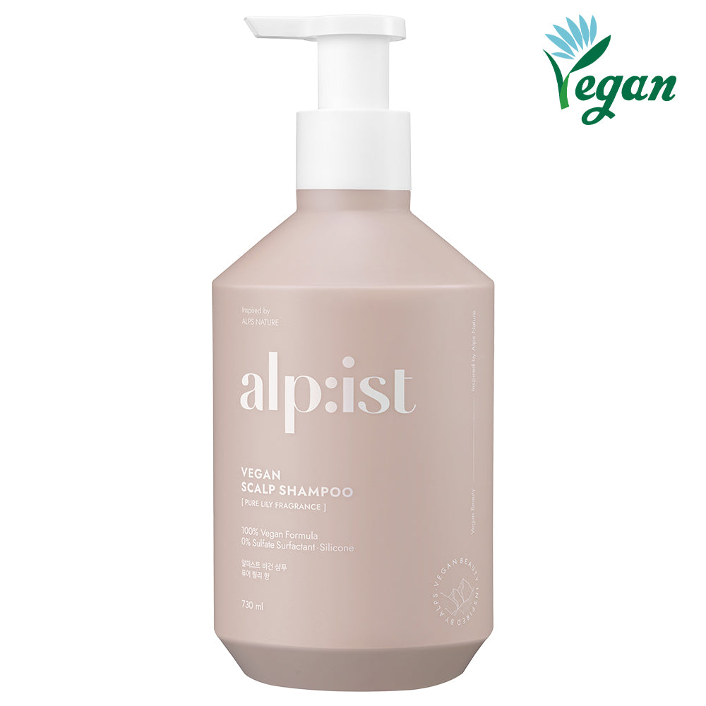alp:ist Vegan Formula Sulfate, Silicone, Paraben-Free Pure Lily Shampoo alpist