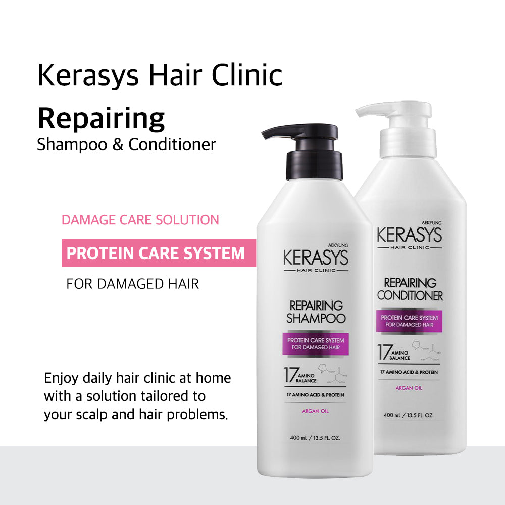Kerasys Hair Clinic Repairing Conditioner for Damaged Hair 600ml